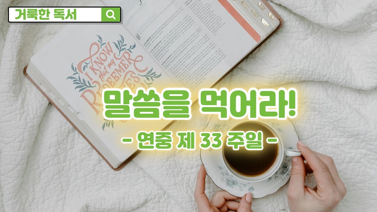 연중 33주일(다해)