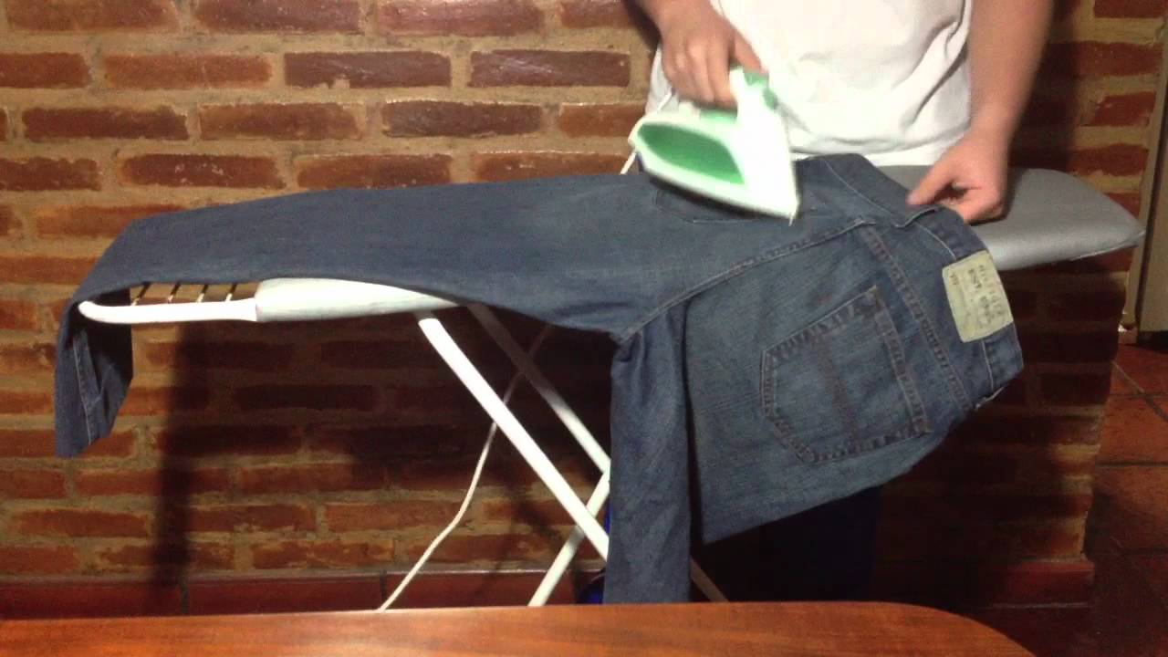 Cómo planchar un pantalón Eliminar arrugas YouTube