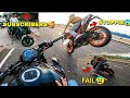Stoppie hui fail meeting with my subscribers z900 rider