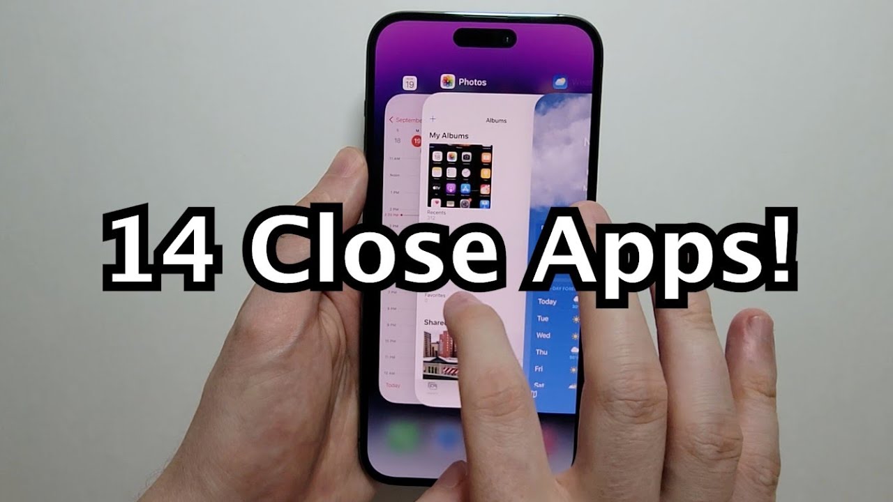 IPhone 14 14 Pro How To Close Apps Multiple Apps At Same Time YouTube IPhone 14 14 Pro How To Close Apps Multiple Apps At Same Time YouTube