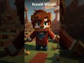 Harry Potter in Minecraft world - Harry Potter|Hermione Granger|Ronald Weasley (Part 1)#shorts