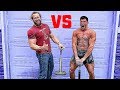 PAINFUL GRIP STRENGTH GAUNTLET VS JUJIMUFU | Bodybuilder VS Bodybuilder Grip Challenge