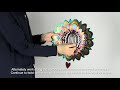 3d wind spinner mandala flame assembly instruction