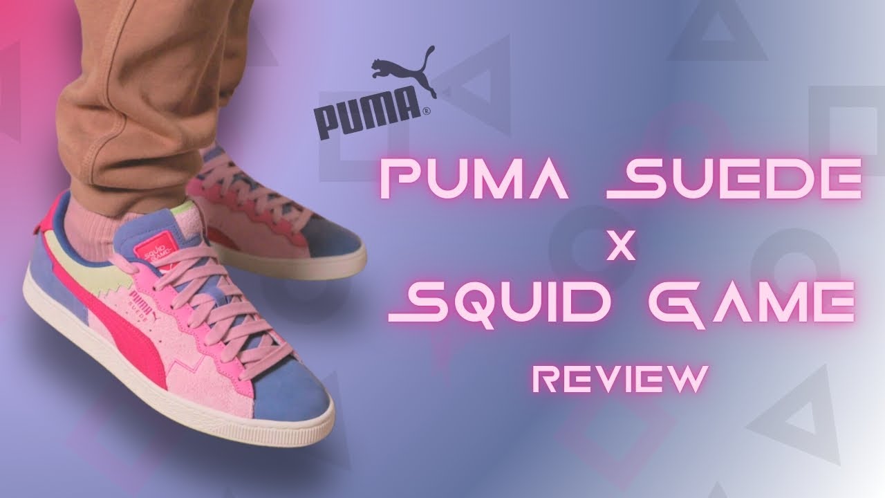 スニーカー PUMA Suede SQUID GAME 5FT0053 Puma Suede x Squid Game 2 REVIEW / Exclusive Sneaker with