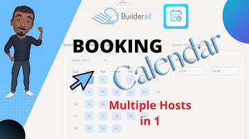 Multi-Hosts in Booking Calendar | Builderall Tutorial For Digital Marketing