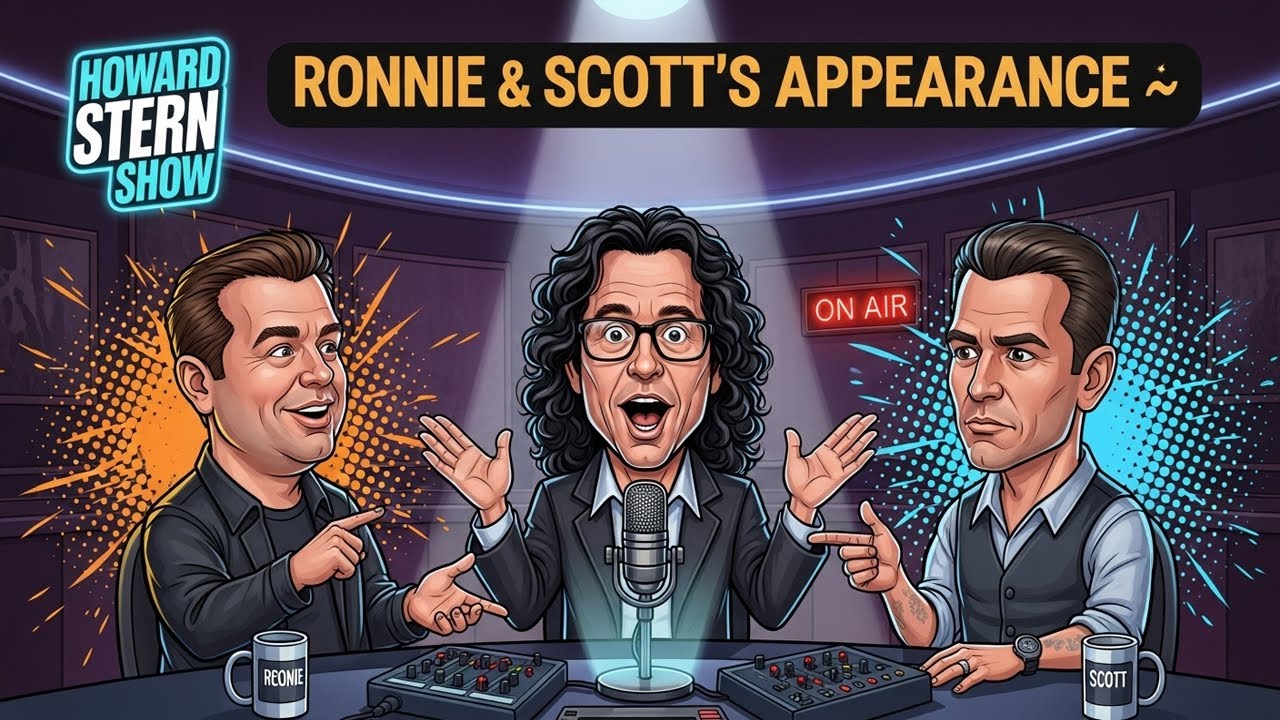 Ronnie & Scott’s Epic On-Air Roast Leaves Everyone Crying Laughing 😂 | The Howard Stern Show