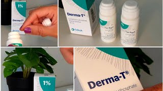 علاج حب الشباب محلول Derma-T 1% أحسن علاج لحبوب البشره الدهنية والإستخدام الخاطئ لمنتجات التجميل🤭🤣