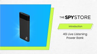 4G Live Listening Power Bank   Introduction   The Spy Store