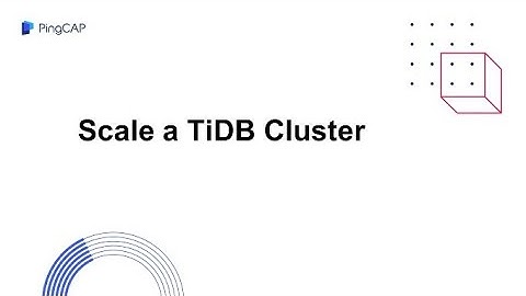 TiDB Cloud -Scale a TiDB Cluster
