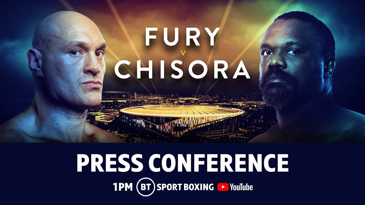 Tyson Fury vs Derek Chisora press conference Watch our free live stream