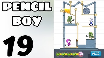 Pencil Boy – Pull The Pin, Rescue Princess || Gameplay Walkthrough || Level 181-190 || #19