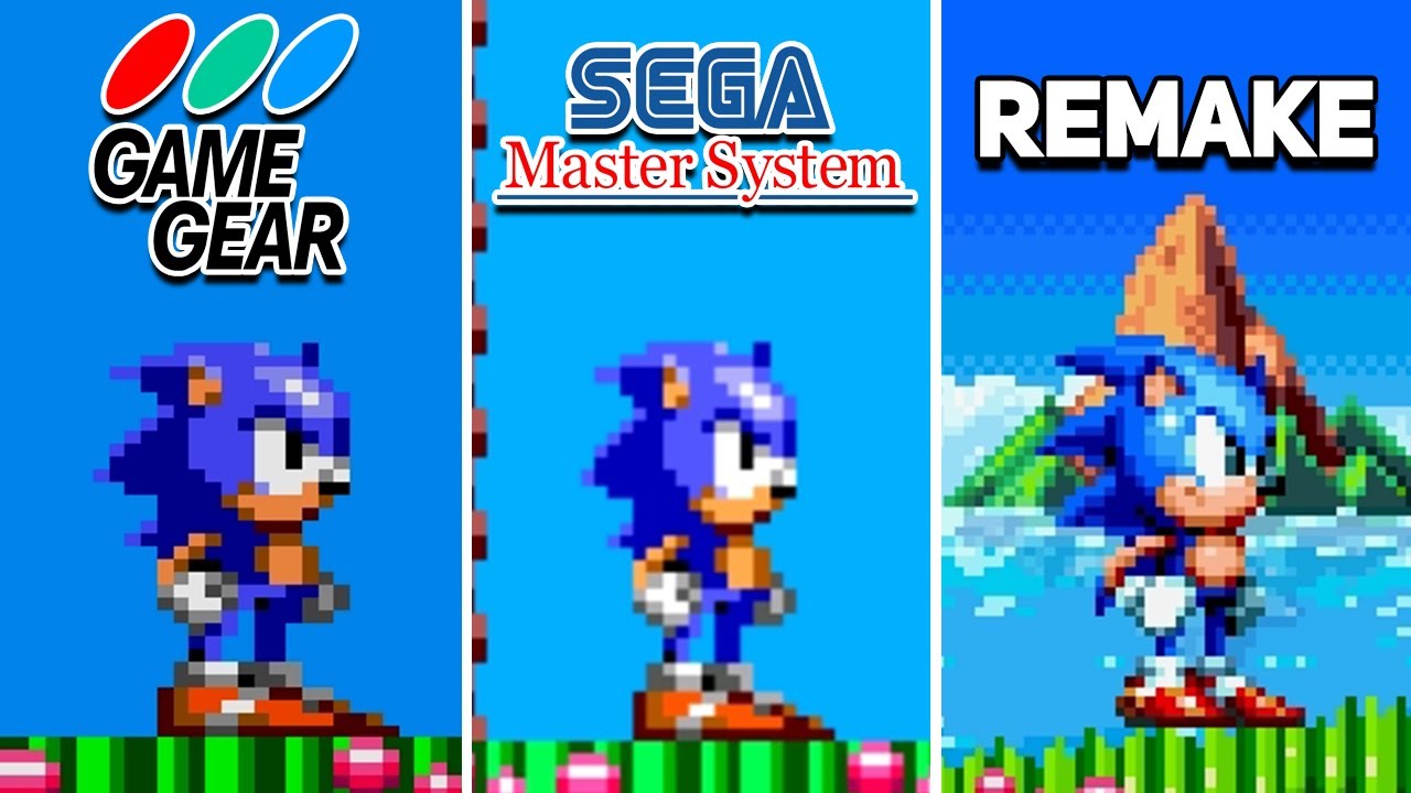 Sonic Chaos (Remake)  Clássico do Master System no estilo do