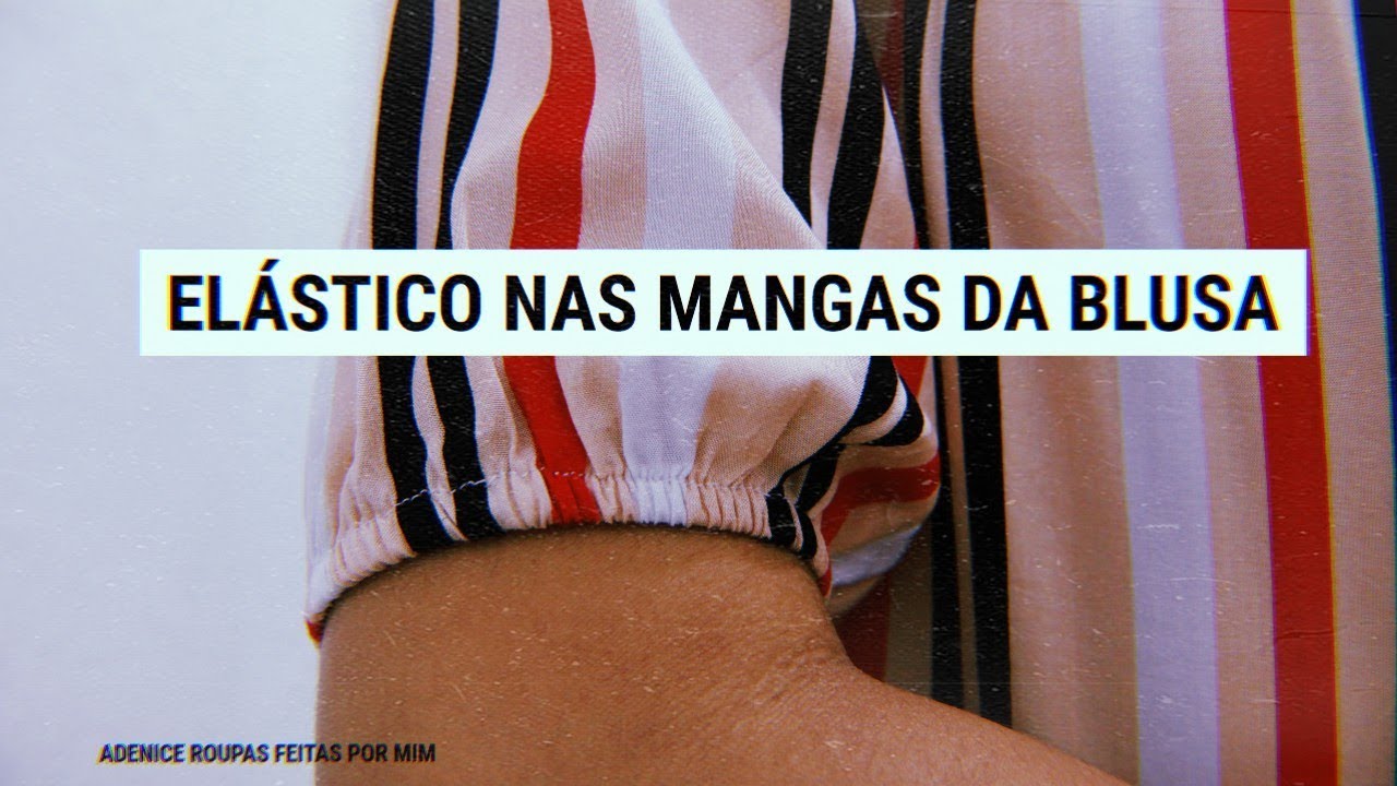 nó em blusa com elastico