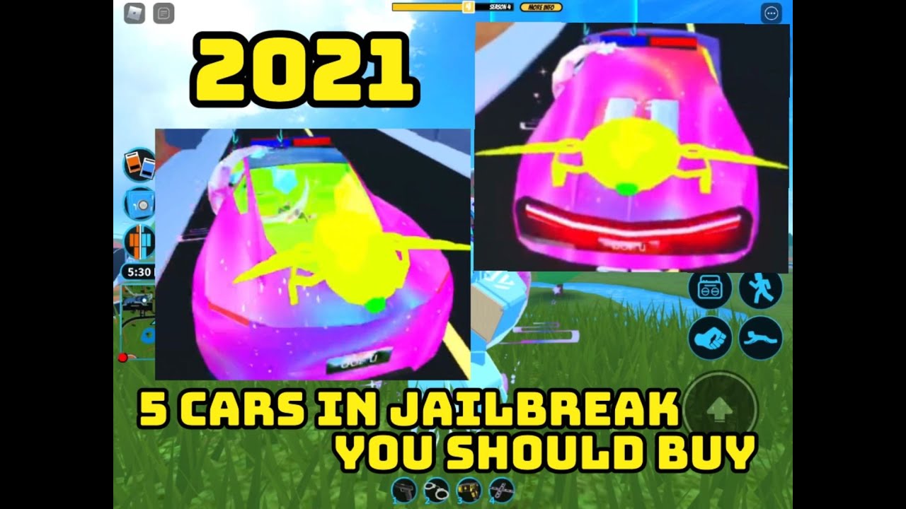 5 Cars You Should Buy In Roblox Jailbreak - YouTube