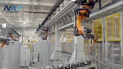 Linear tracks, positioners, robot cable packages, fixtures, support Kuka robot