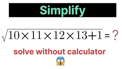 Square Root Simplification|Without calculator😱|#Math olympiad#nicealgebra