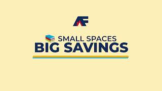 Small Spaces Big Savings at American Freight!