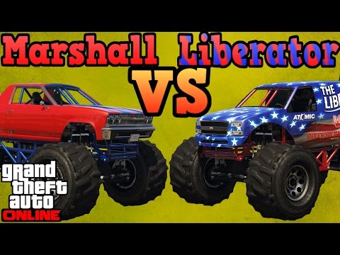 Marshall VS Liberator! - GTA online guides