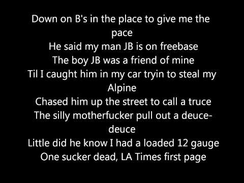eazy-e - boyz n the hood (lyrics)