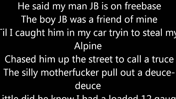 eazy-e - boyz n the hood (lyrics)