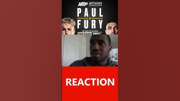 Jake Paul vs Tommy Fury REACTION