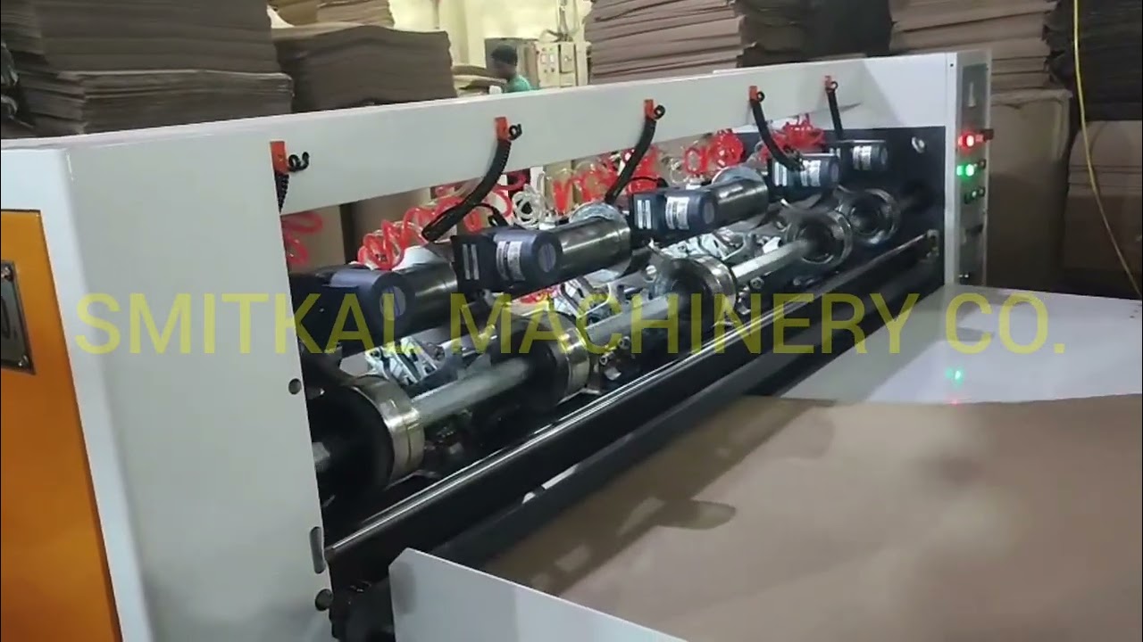 SMITKAL 2.2 M Thin Blade Eight Axes Slitter Scorer 