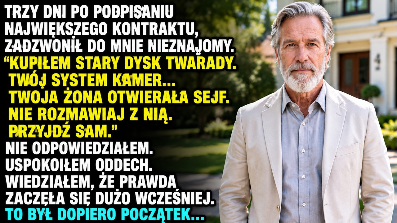 W niedzielę rano zadzwonił mój wspólnik, Norbert. Jego głos był zbyt gładki, zbyt wyćwiczony, jakby od rana powtarzał te słowa przed lustrem. Powiedział, że w nowym biurze wybuchł pożar, że...