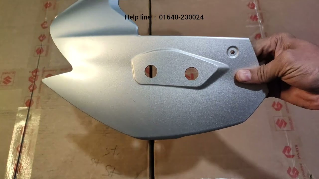 Suzuki Gixxer SF FI ABS  Cowling  Body / Head Light Cover Silver  | Visor in Wholesale | IMMRAN