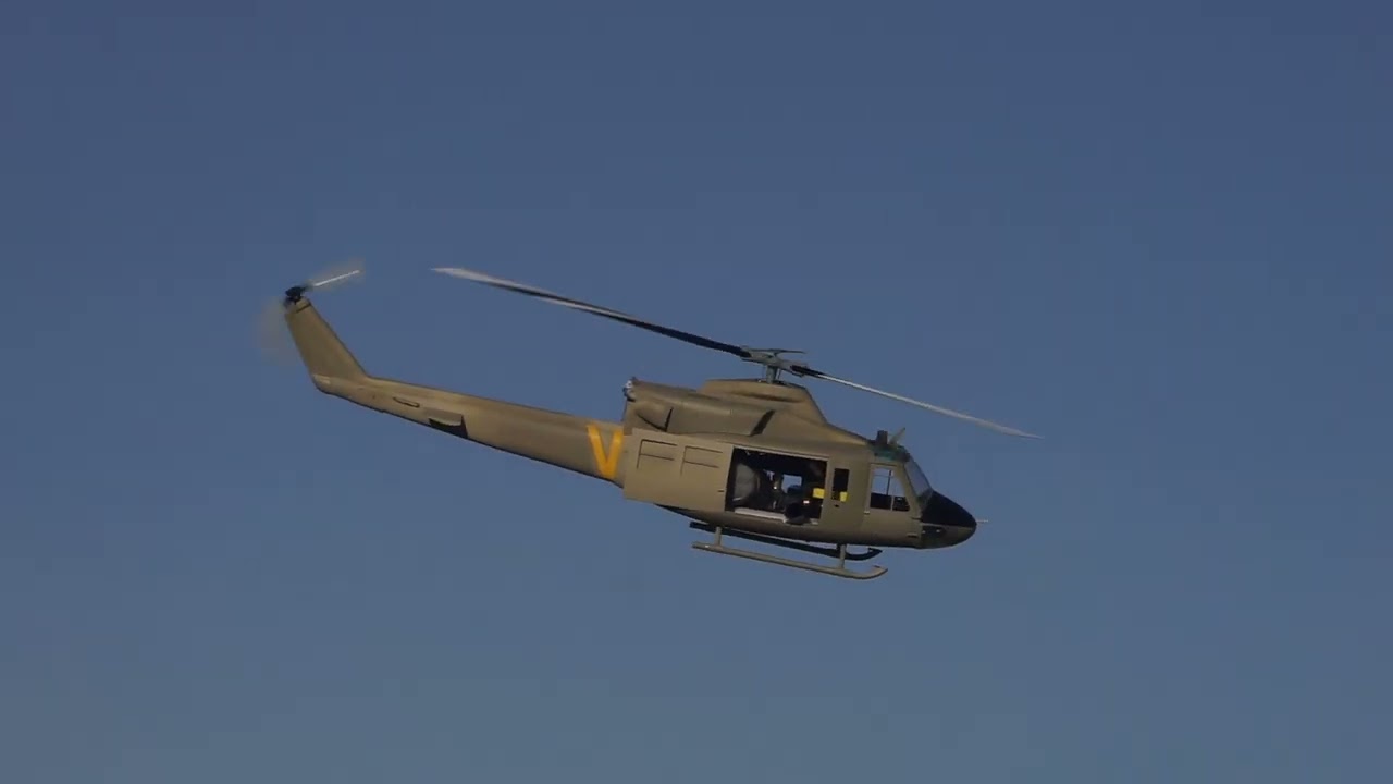 Andy Rudden Cumbernauld Model Flying Club Huey 212 Turbine