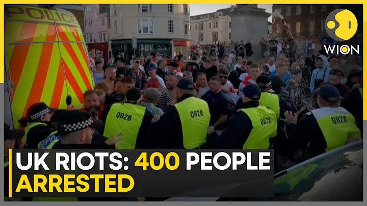 Over 400 people arrested in UK as far-right riots spread | Latest News | WION