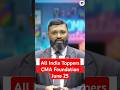 All India Toppers CMA Foundation June 25 | #shorts