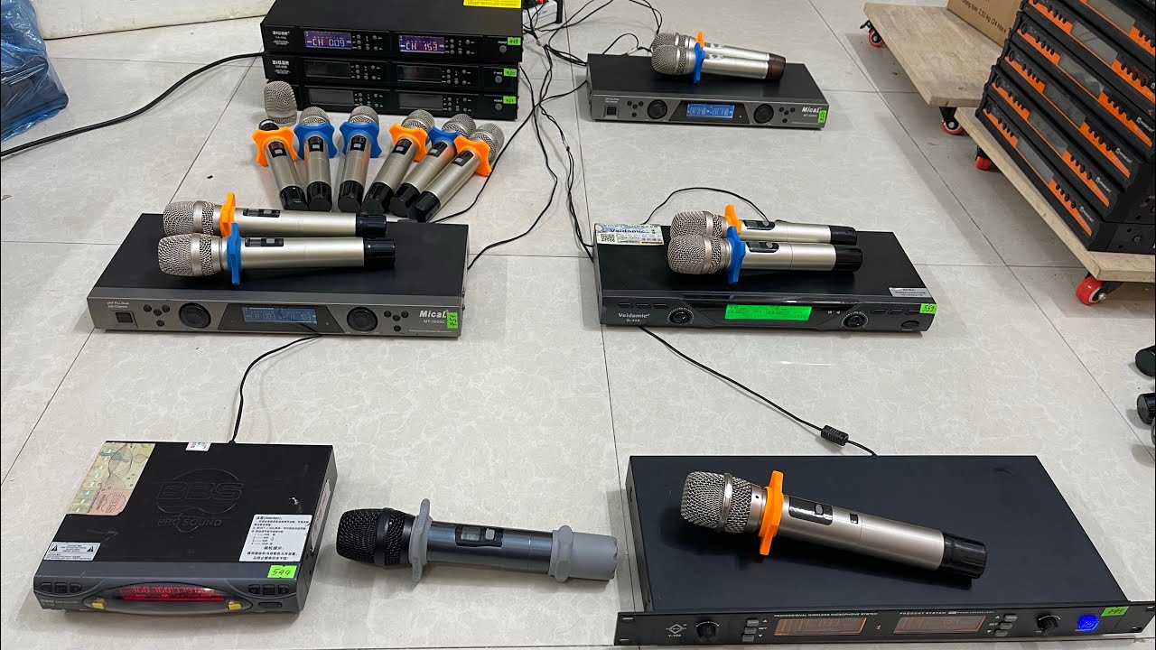 Thanh lý 500k, micro BBS quắc đỏ, Veidamic tự ngắt các kiểu. Lho965-966::889