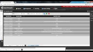 How to View User Operation Record | Meitrack GPS Tracking Software MS03 screenshot 2