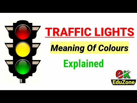 Video: Traffic light: colors in order, description and meaning
