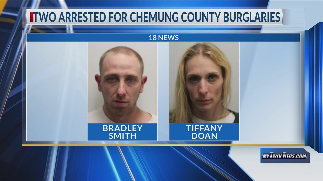 Two arrested for burglaries in Veteran - YouTube