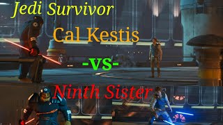 Star Wars Jedi Survivor | Cal Kestis vs Ninth Sister | Boss Fight