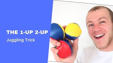 1-up 2-up juggling trick! #Shorts