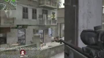 COD 4 M40 NO-SCOPE MONTAGE