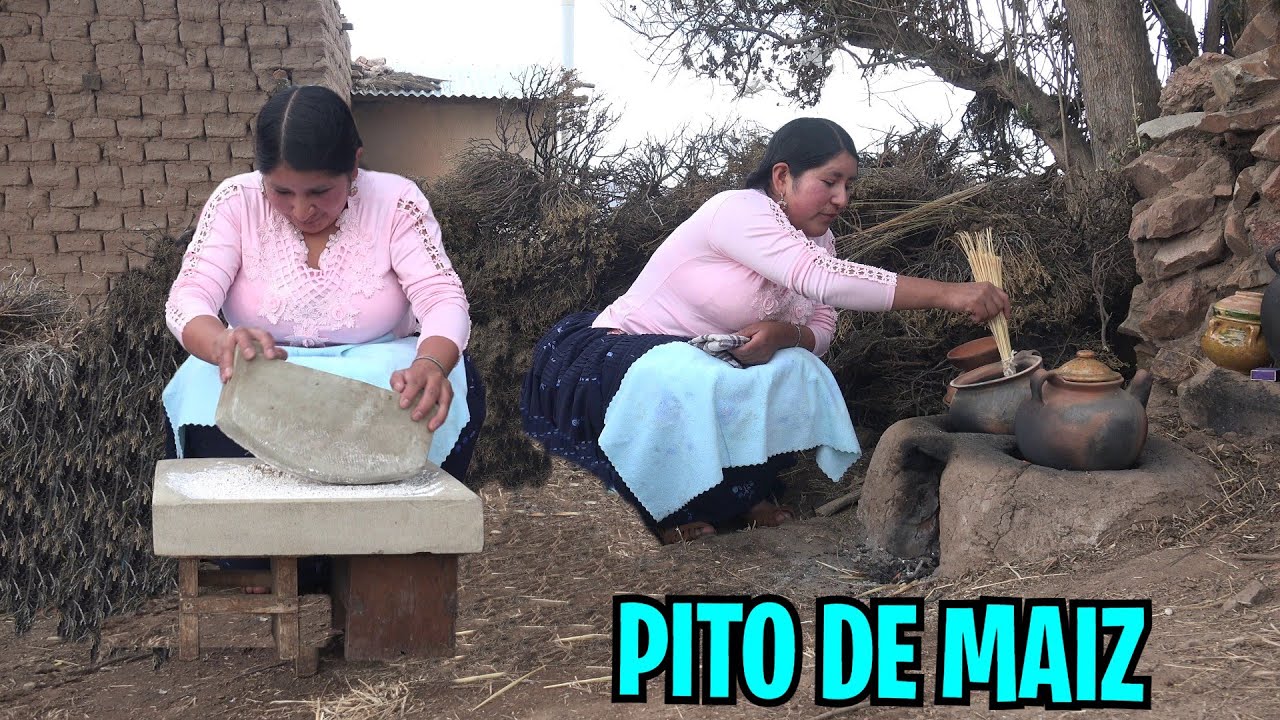 Pito de maíz desayuno del altiplano| CHOLITA ISABEL