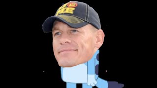 The Bluey Intro But Instead Of Blueys Name Its John Cena