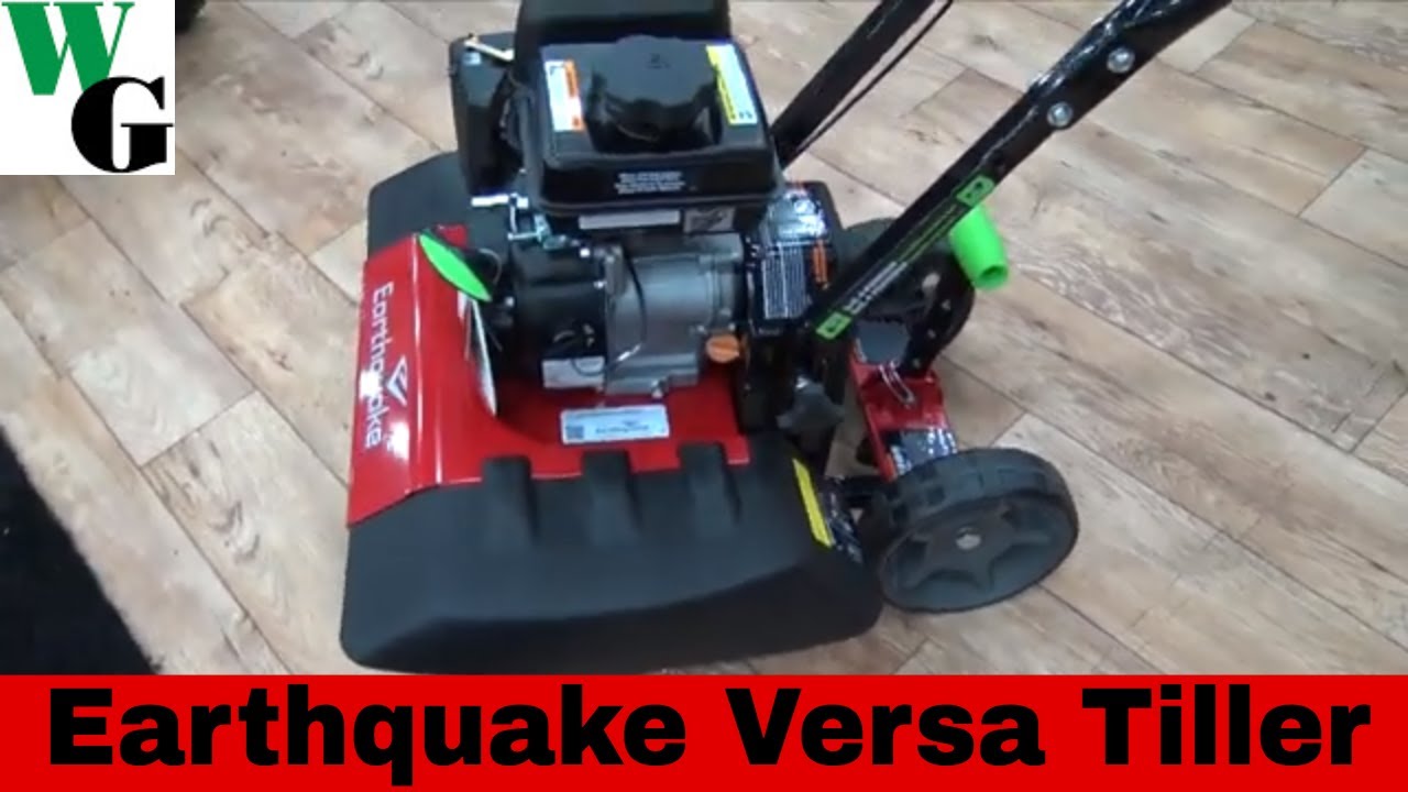 Earthquake Versa Tiller Cultivator Front Tine 99cc Viper Engine