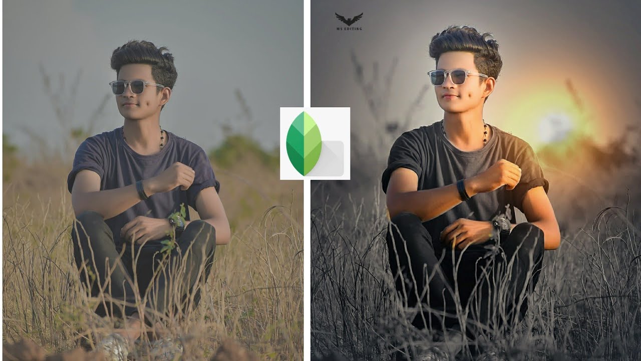 Snapseed Sun Light Photo Editing | Snapseed Photo Editing Tutorial ...