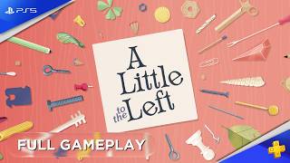 A Little to the Left - Full Walkthrough (PS5 Gameplay)
Sort, stack, and organize household objects into just the right spot in A Little to the Left, a tidy puzzle game with a mischievous cat who likes to shake things up!
• Puzzles hidden among household objects
• Multiple solutions make for intuitive and satisfying puzzle design
• A puzzle unique for you every day with The Daily Tidy Delivery
• Perfect for casual puzzle game fans and those who get a jolt of satisfaction from a well organized space
• Feel free to skip levels with the Let It Be option, and choose when you want to tackle certain messes
• Need a hint? A little or a lot? With a unique hint system, you control how much of the solution is revealed in each level.
Which way should the clock hands point? How to arrange the eggs? Who put so many stickers on this fruit?!?
Come enjoy a calming world in an observational puzzle game with surprises around every corner.
Featuring charming illustrations and surprising scenarios, A Little to the Left is satisfying and curious with over 100 delightful puzzles to discover. Keep your eye out for a mischievous cat who has an inclination for chaos!
In the Daily Tidy mode, you’ll get a puzzle delivered EVERY DAY with variations on our favorite puzzles that’s unique to you.
Find all the solutions each day to earn fun badges! If only tidying in real life was this rewarding.
Want that festive joy in July? Feeling like a fright in May?
A Little to the Left now features a puzzle Archive, granting permanent access to the formerly limited-time seasonal levels. Now enjoy messes based around Xmas, Easter, Halloween, and more, no matter the month.
Download:
https://store.playstation.com/en-my/product/UP7076-PPSA17847_00-ALITTLETOTHELEFT A Little to the Left - Full Walkthrough (PS5 Gameplay)