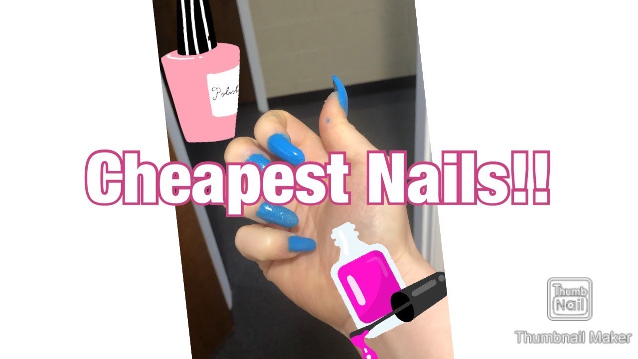 DOLLAR STORE NAIL KIT! YouTube