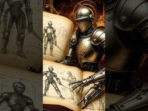 Рыцарь в пижаме Как Леонардо опередил время Shorts шортс нейросеть искусство