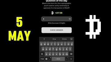 What is the term for the cryptographic proof used to verify ownership of a transaction in Web3?