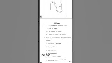 10th SSC | Science 1 | 2023 Question Paper | Boards #10 #ssc #boards #science #1 #2023 #icse #cbse