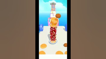 PANCAKE RUN - All Levels Gameplay Android - LEVEL 66 #shorts