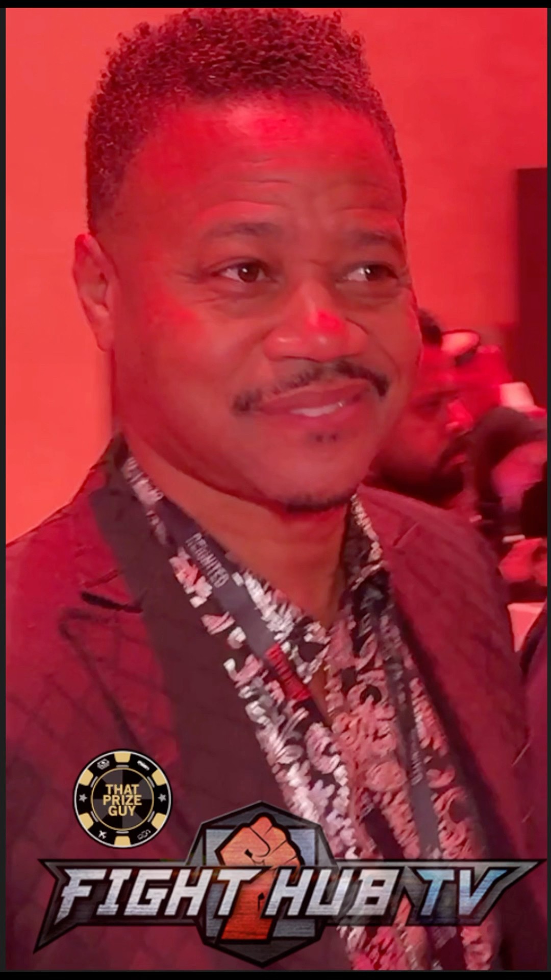 Cuba Gooding Jr ARRIVES to Fury vs Usyk 2 in Saudi Arabia!
