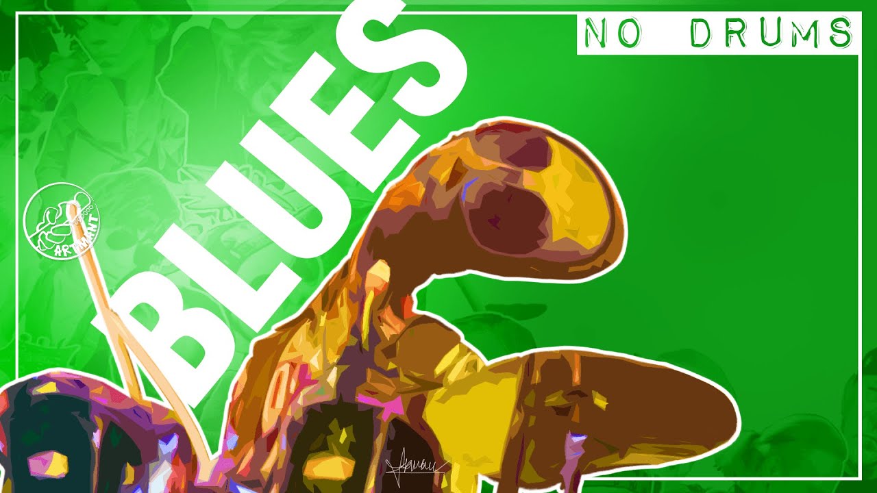 12 Bar Blues Drum Backing Track - YouTube